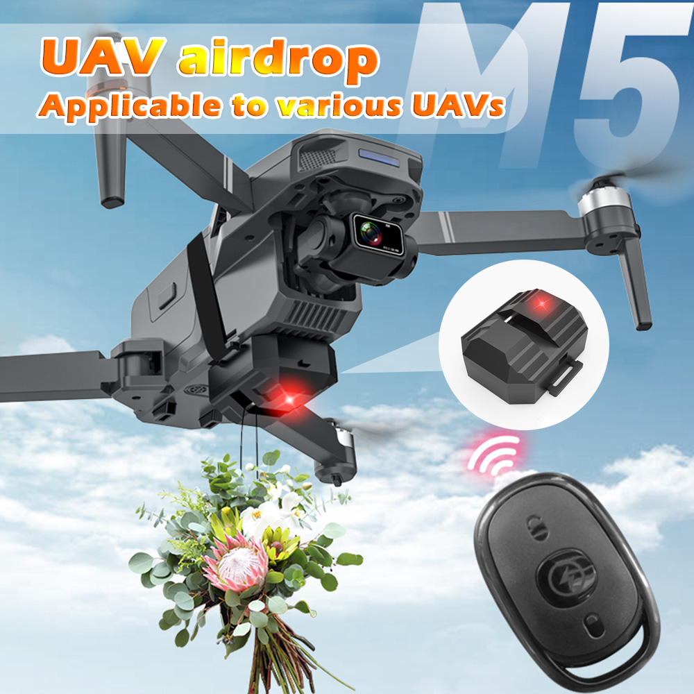 Drone Crop Sprayer - Universal Drone Airdrop Thrower System 2.4