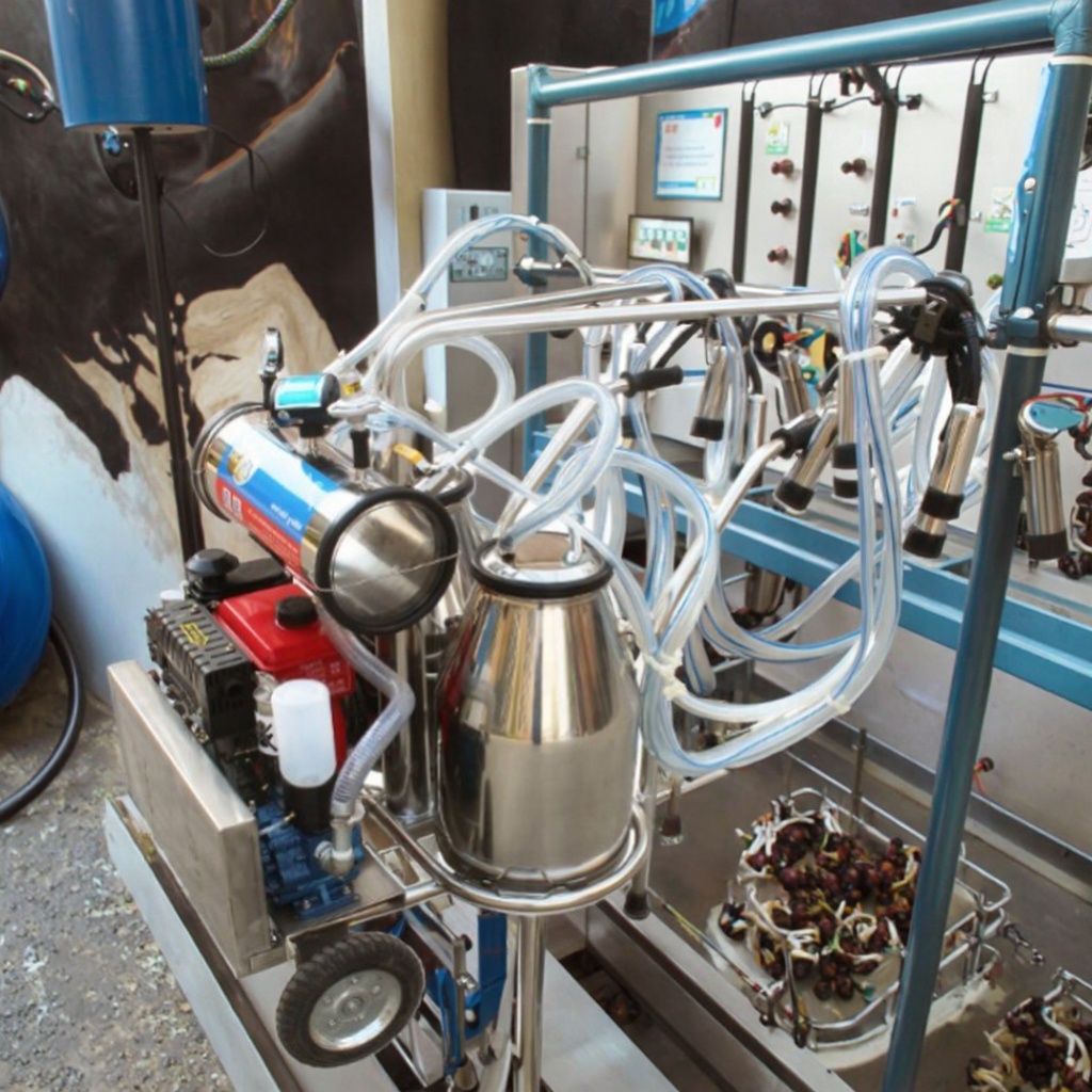 Electric Milking Machine, 5-8  - đánh giá và giá Farming System & Sustainable Agriculture