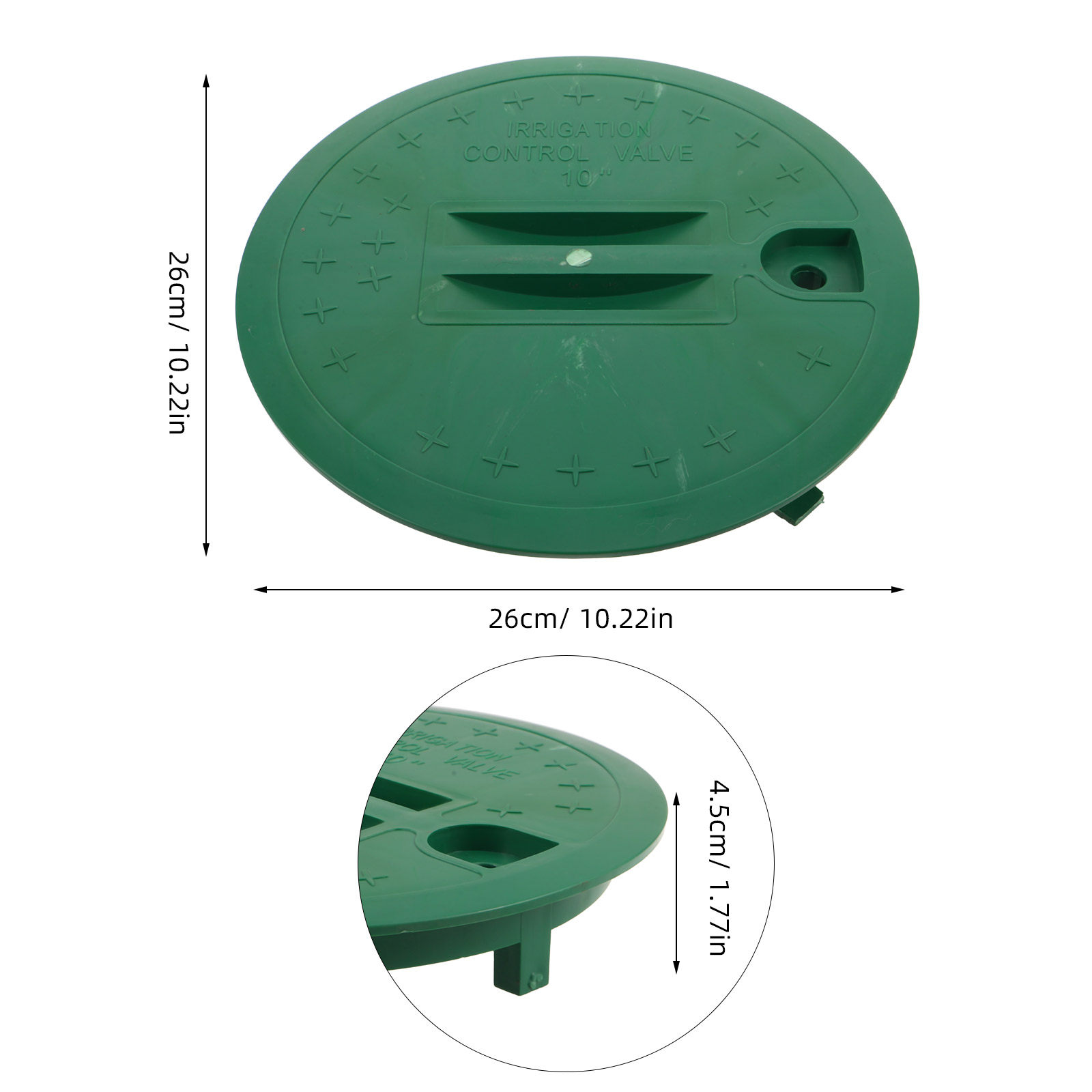 2Pcs Round Plastic Irrigation  - đánh giá và giá Farming System & Sustainable Agriculture