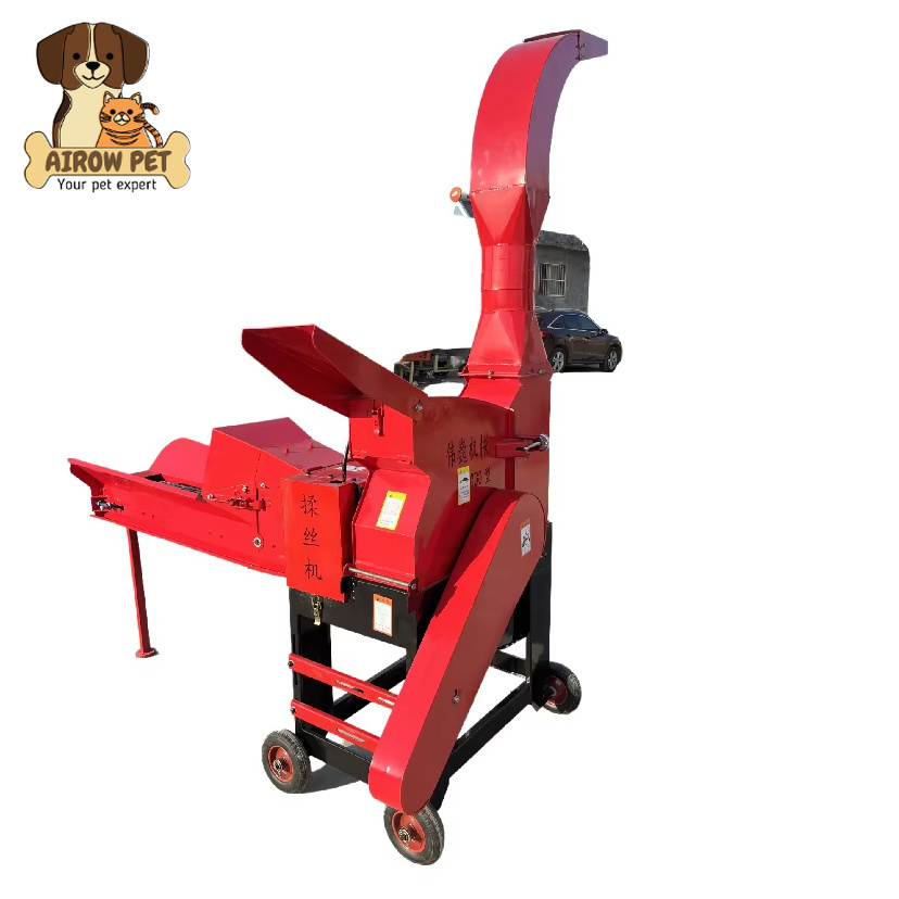 AIROW 9ZP-6 Chaff Cutter Machi - đánh giá và giá Agriculture Farming Process