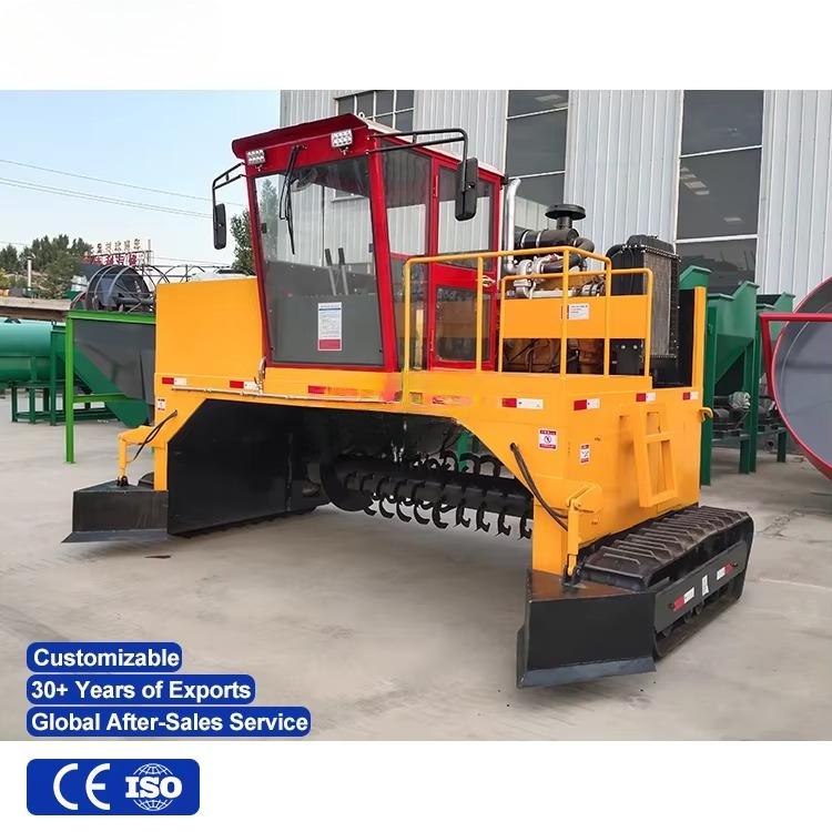 Automatic Compost Manure Makin - đánh giá và giá Compost Turner Machine