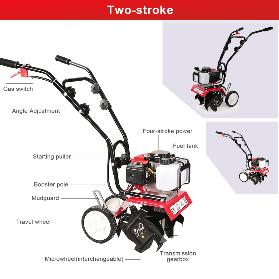 Tungfull Petrol Micro Cultivat - đánh giá và giá Agriculture Farming Tool