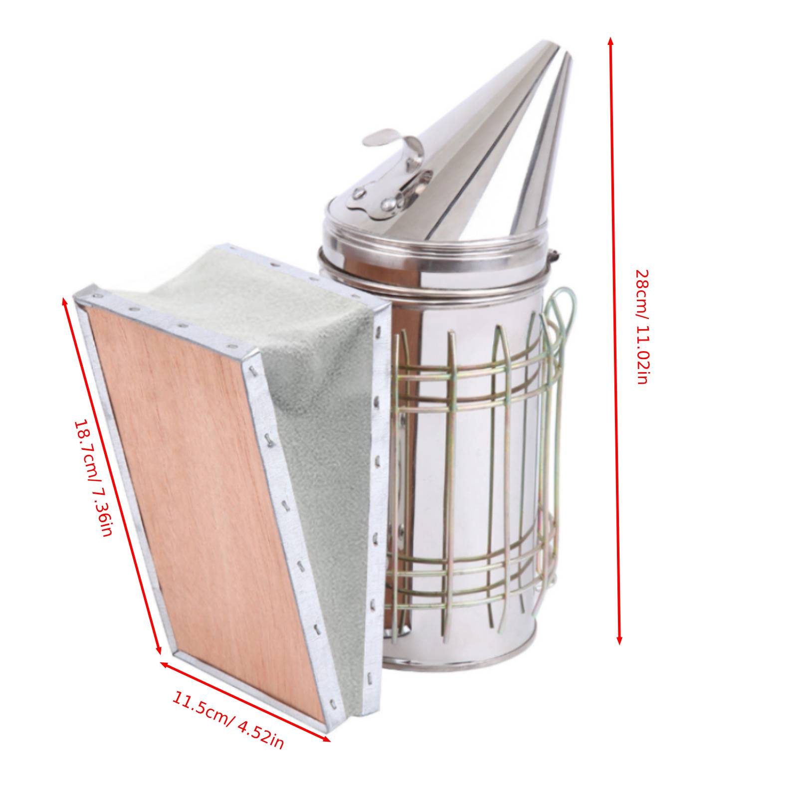 2-in-1 Stainless Steel Bee Smo - đánh giá và giá Bee Smoker Tool