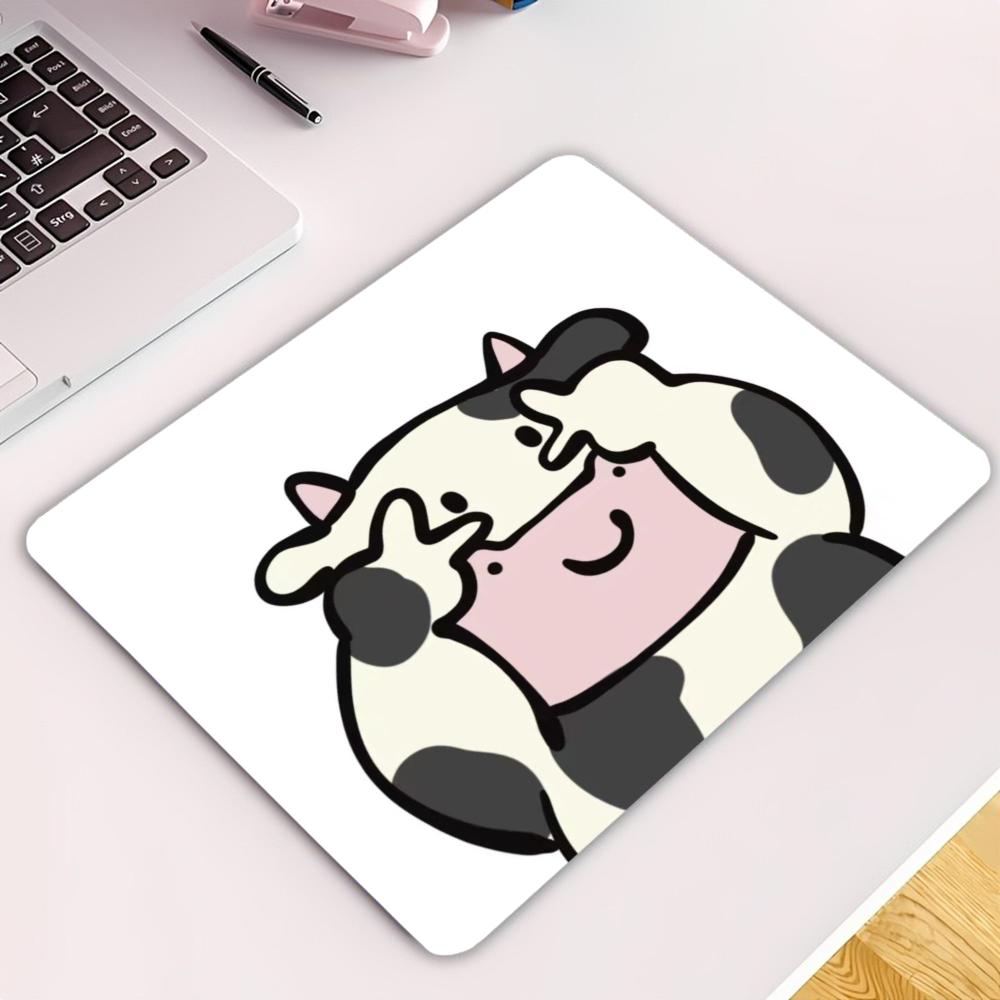 Cute  Cat Cow Gesture Pattern  - đánh giá và giá Cow Mat Rubber