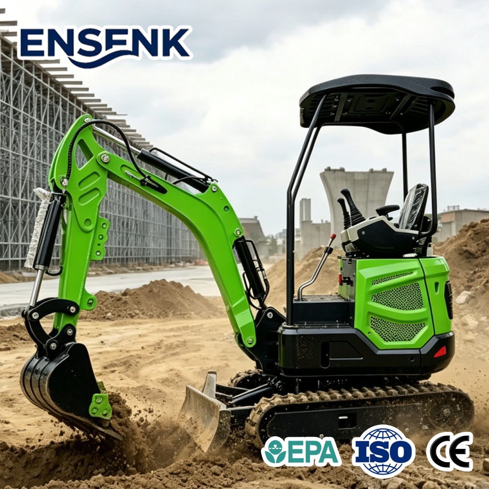 Diesel Mini Excavator 1.7Ton W - đánh giá và giá Agriculture Farming Tool