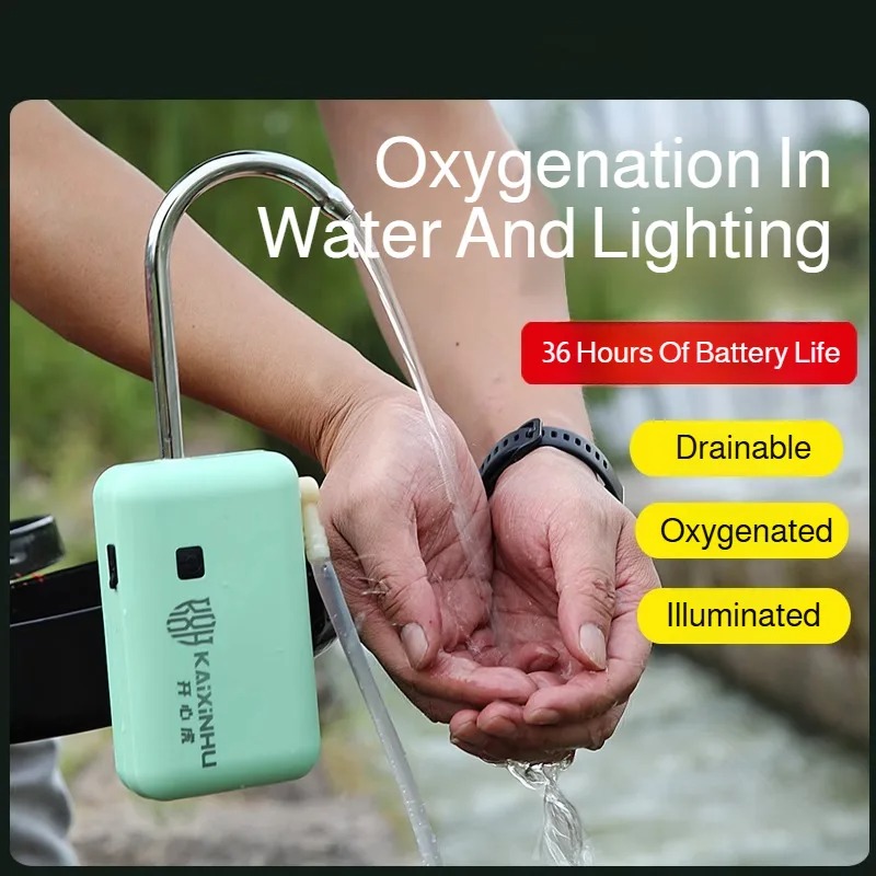 Portable USB Rechargeable Elec - đánh giá và giá Fish Pond Aerator
