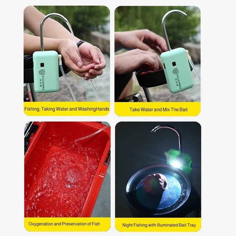 Portable USB Rechargeable Elec - đánh giá và giá Fish Pond Aerator