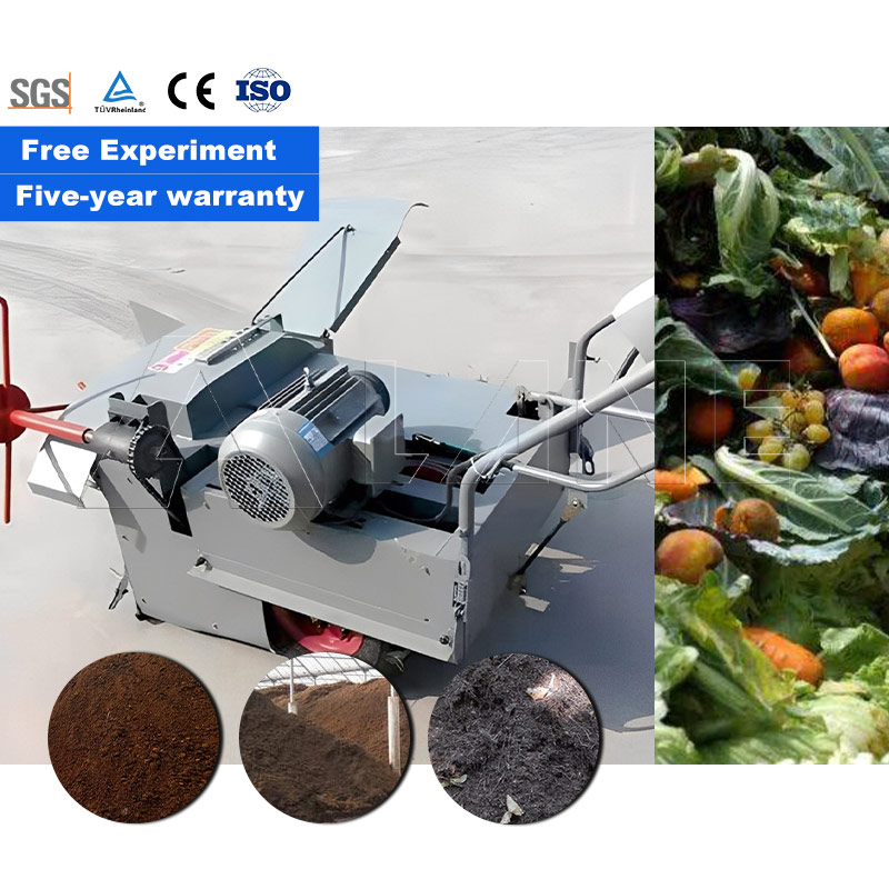 LANE Self-Propelled  Mixer Fac - đánh giá và giá Compost Turner Machine