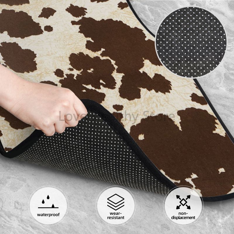 Cow Car Floor Mats Set of 4 Br - đánh giá và giá Cow Mat Rubber