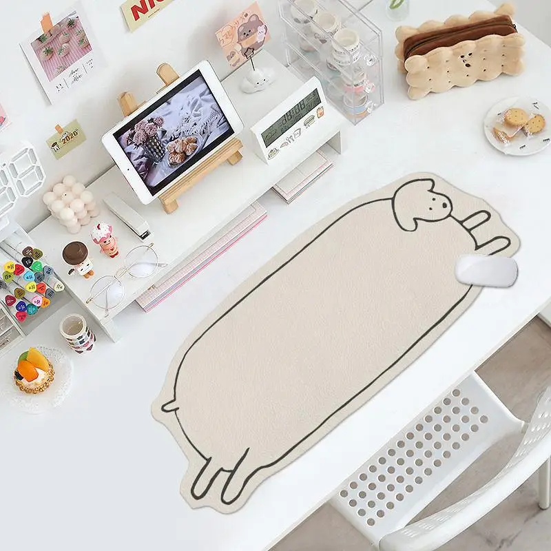 Kawaii Cat Gamer Desk Mat Leat - đánh giá và giá Cow Mat Rubber