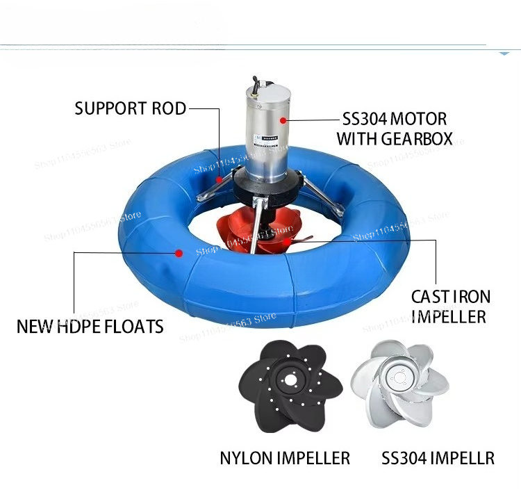 Stainless Steel Fish Shrimp Po - đánh giá và giá Fish Pond Aerator