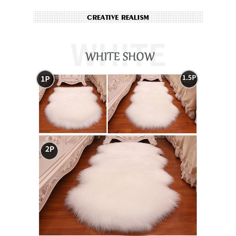 Artificial Sheepskin Long Hair - đánh giá và giá Cow Mat Rubber