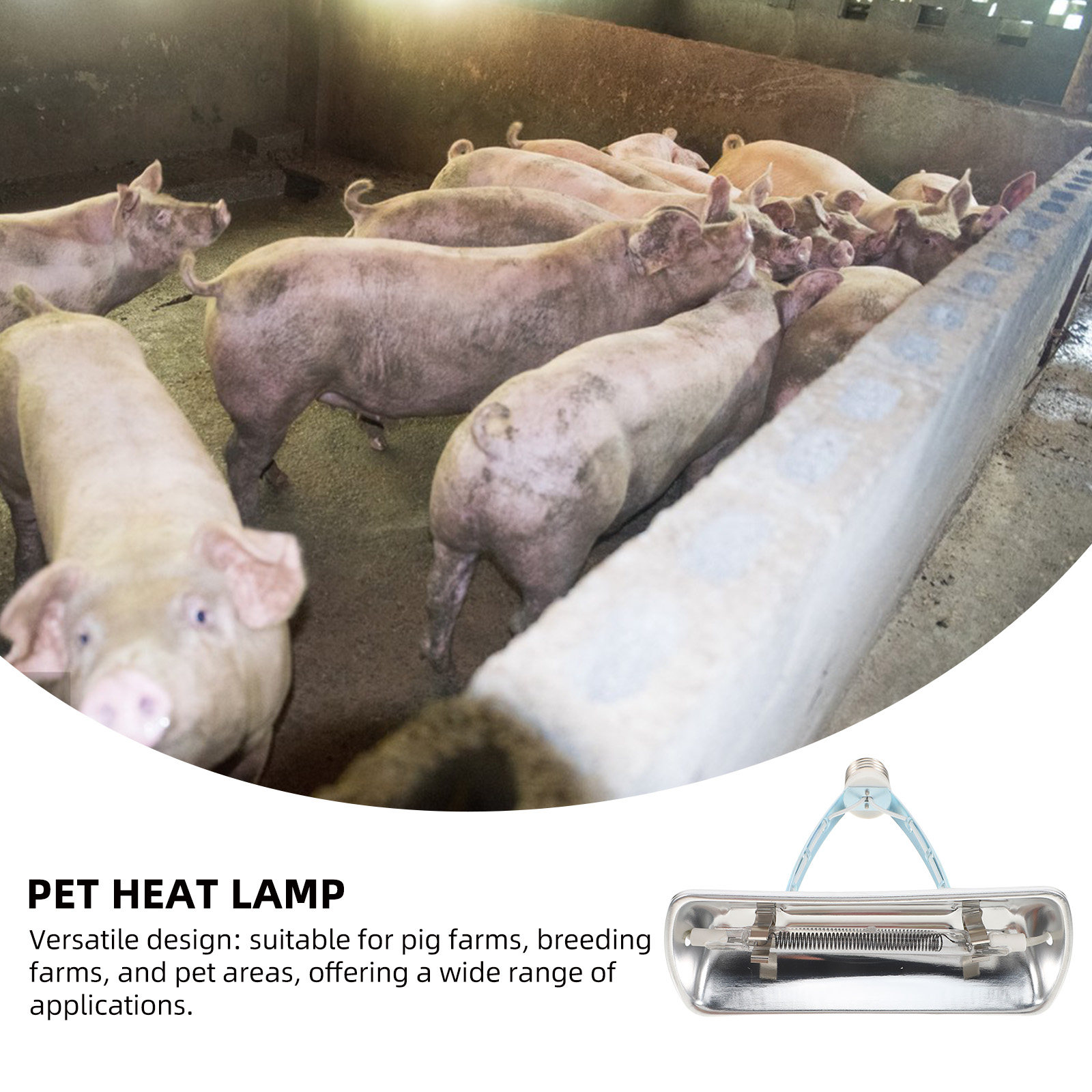 Pig Farm Preservation Lamp Chi - đánh giá và giá Farming & Agriculture Word Stacks